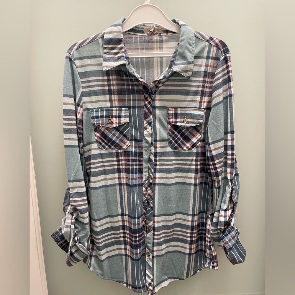 Passport Multicolor Medium Plaid Shirt